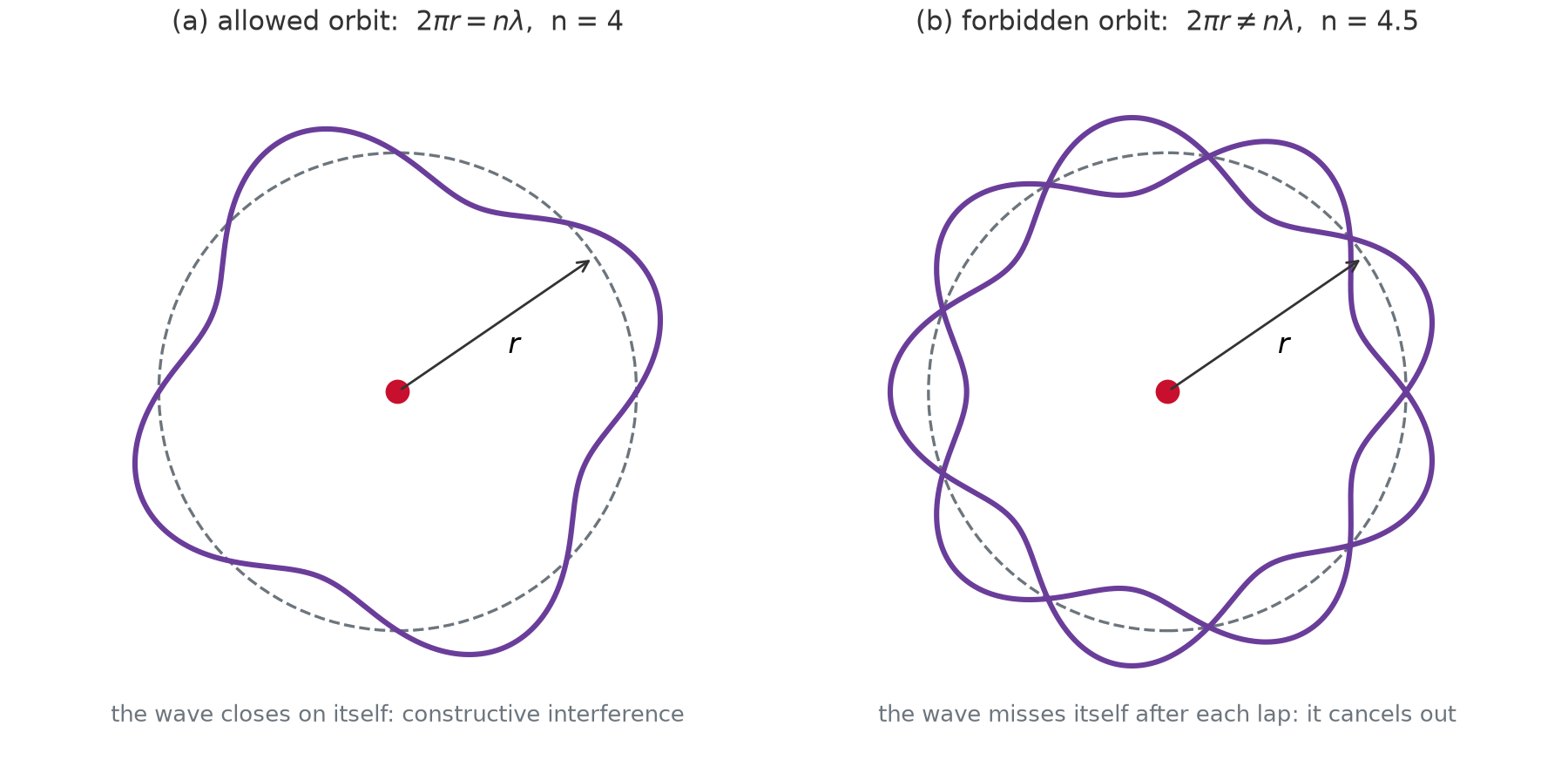 Quantized orbits of the electron