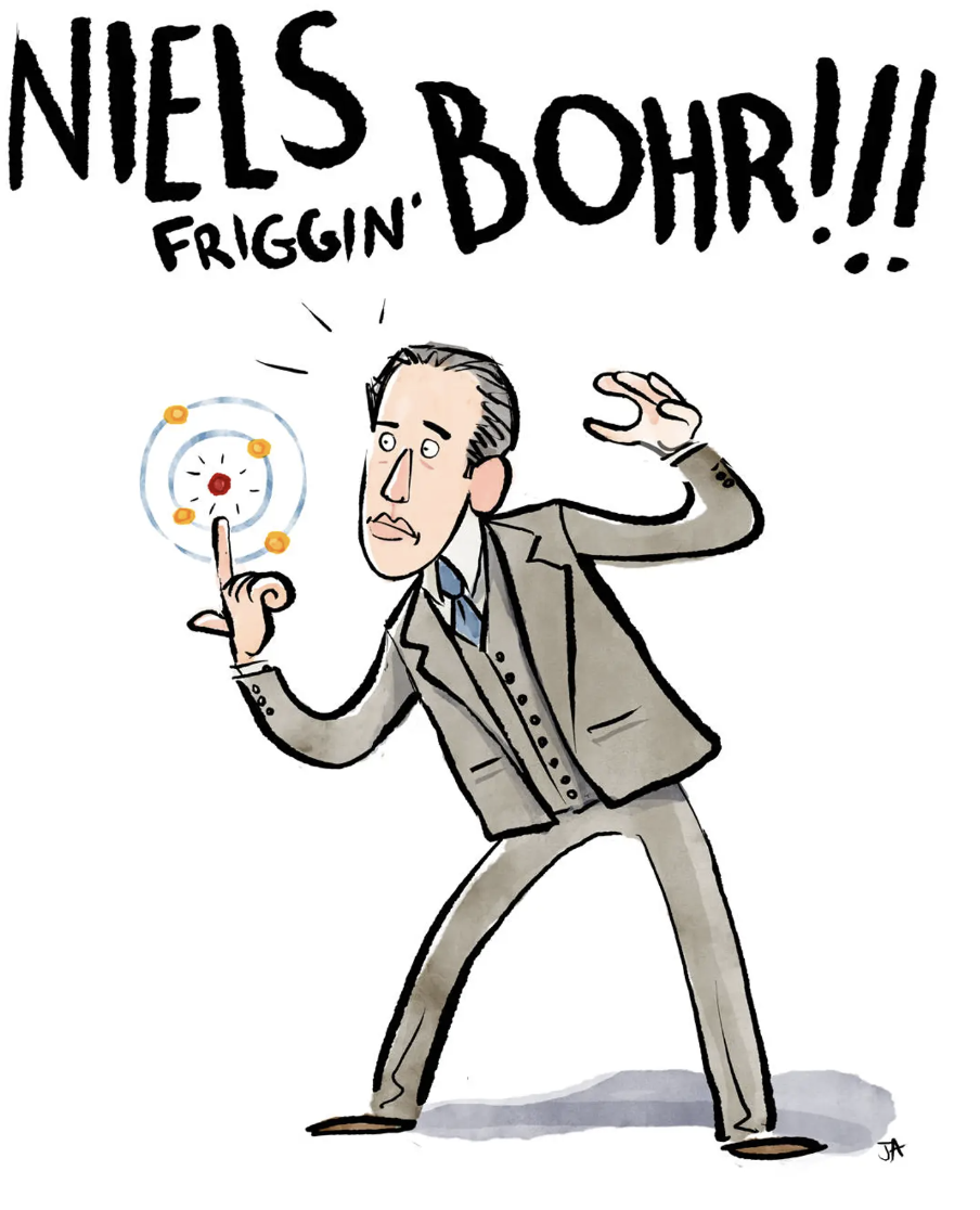 Niels Bohr horseshoe anecdote