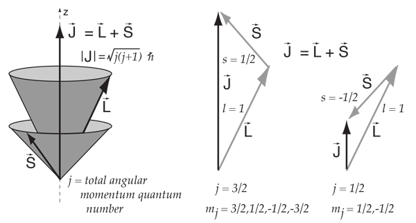 Microstates from spin-orbit coupling for the 2p level